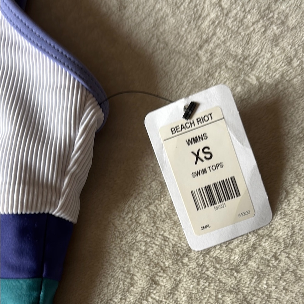 Beach Riot Color-block Eva  Swim Top - Picture 2 of 4